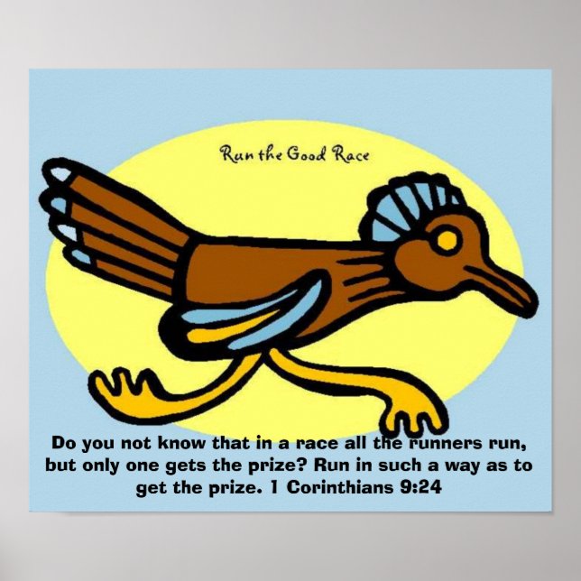 Vet ni inte att i tävling alla springer springa poster (Framsidan)