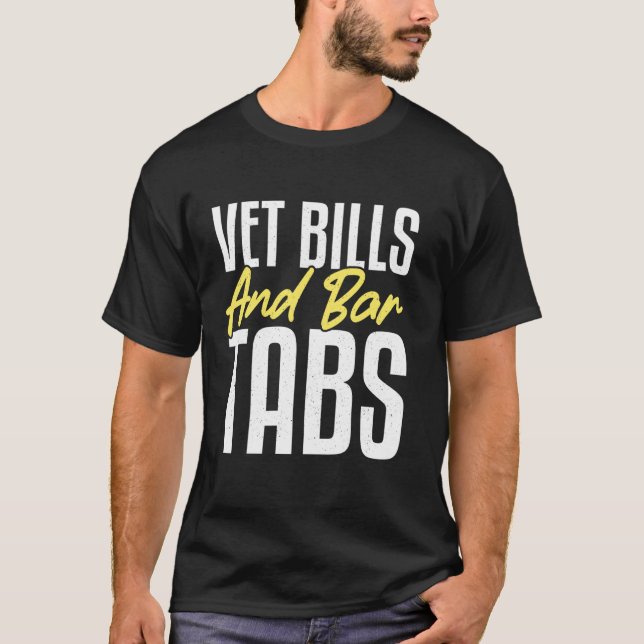 Vet räkningar och bardrön t shirt (Framsida)