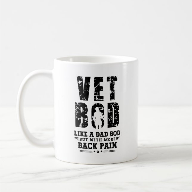 Vet som Pappa Bod men med mer ryggsmärta Kaffemugg (Vänster)