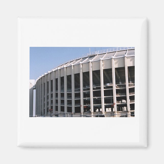 Vet Stadium Square Magnet (Framsidan)