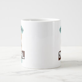 Vet Student Survival Mode – Vet Student Design Jumbo Mugg