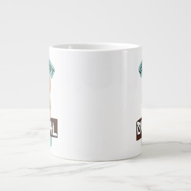 Vet Student Survival Mode – Vet Student Design Jumbo Mugg (Framsidan)