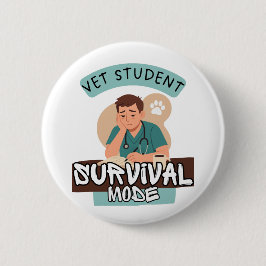 Vet Student Survival Mode – Vet Student Design Knapp
