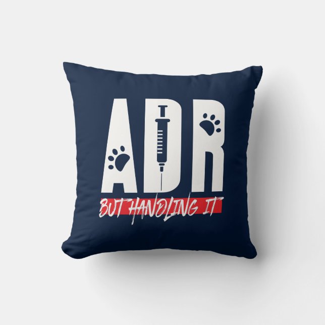 Vet Tech ADR, men att hantera den veterinärmedicin Kudde (Framsida)