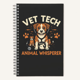 Vet Tech Animal Whisperer Cute Puppy Stethoscope