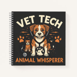 Vet Tech Animal Whisperer Cute Puppy Stethoscope