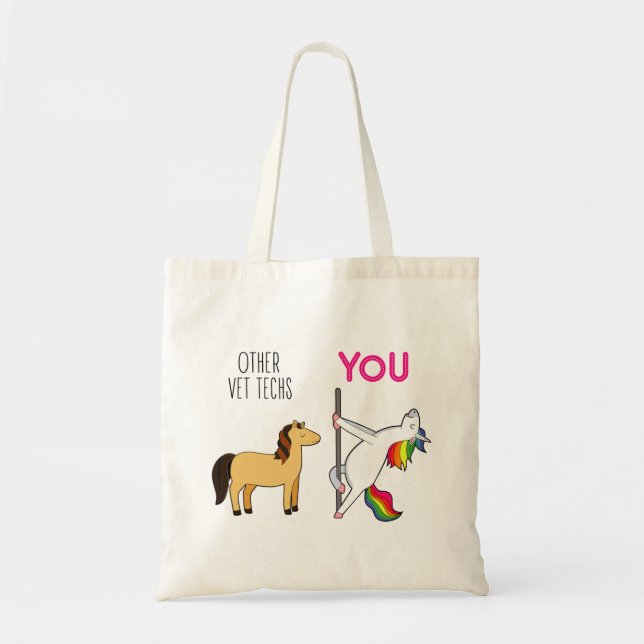 Vet Tech Appreciation Gift Tygkasse (Framsidan)