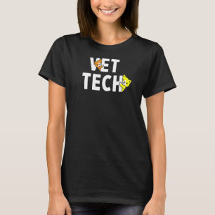 Vet Tech Cat Kitten Veterinarian Veterinary Techni T Shirt