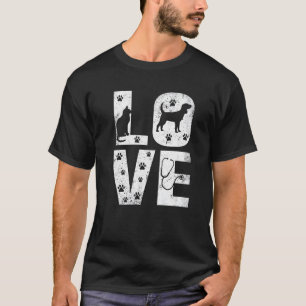 Vet Tech Kärlek Animals Veterinarian Tech Veterina T Shirt