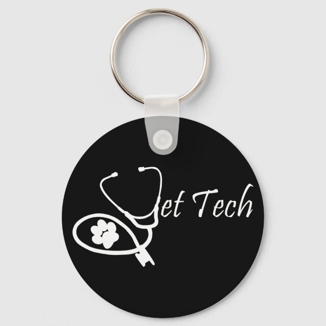 VET TECH KEYCHAIN NYCKELRING (Framsida)