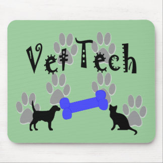 Vet TECH med hundben Musmatta