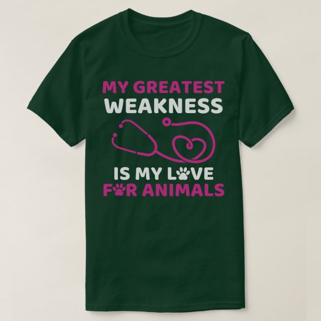 Vet Tech Min Underbarare veterinärassistent vid sv T Shirt (Design framsida)