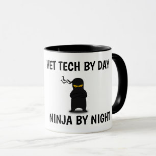 VET TECH NINJA KAFFE KOPPAR