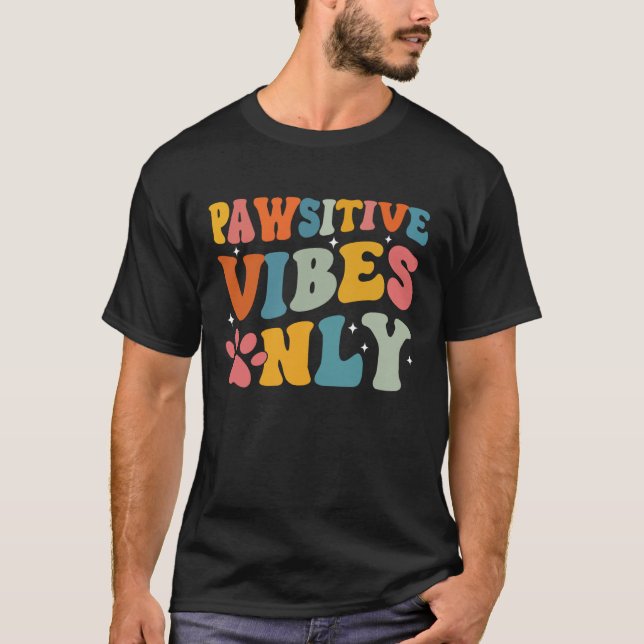 Vet Tech Positiva Vibrationer Veterinärassistent V T Shirt (Framsida)