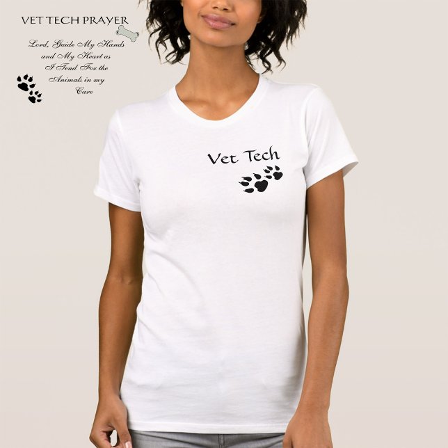 Vet Tech Prayer T-shirt (Skapare uppladdad)