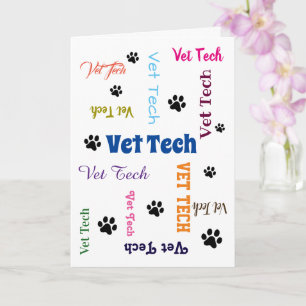 Vet Tech Studenten Card-2 Kort