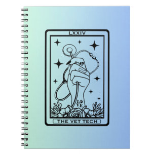 Vet Tech - Tarot Card Anteckningsbok