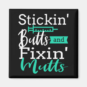 Vet Tech Veterinarian Veterinary Technician Magnet