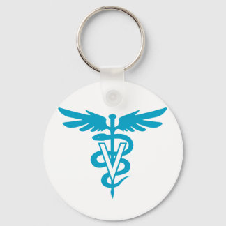 Vet Tech - veterinärsymbol Nyckelring
