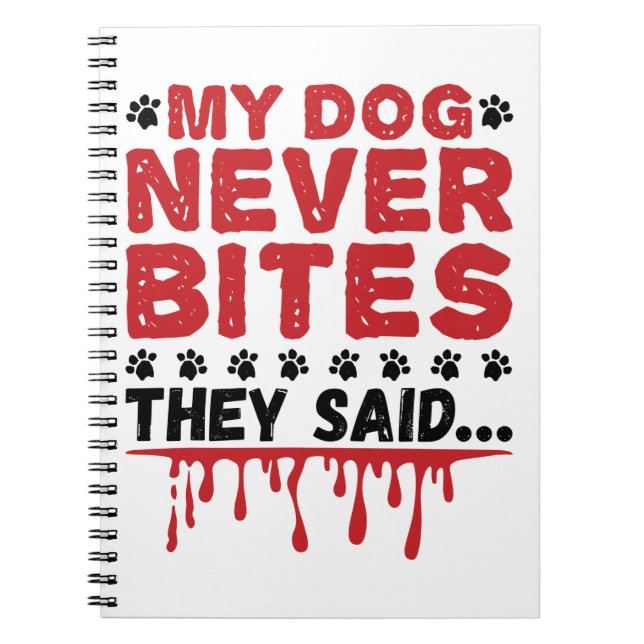 Vet Tech Veterinary My Hund Bitas de Siad Anteckningsbok (Framsidan)