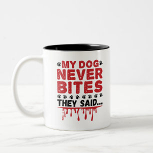 Vet Tech Veterinary My Hund Bitas de Siad Två-Tonad Mugg