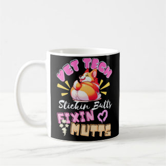 vet tech,veterinary technician,funny,nurse,cute kaffemugg