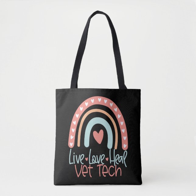 Vet Tech Veterinary Technician Gift Tygkasse (Framsida)