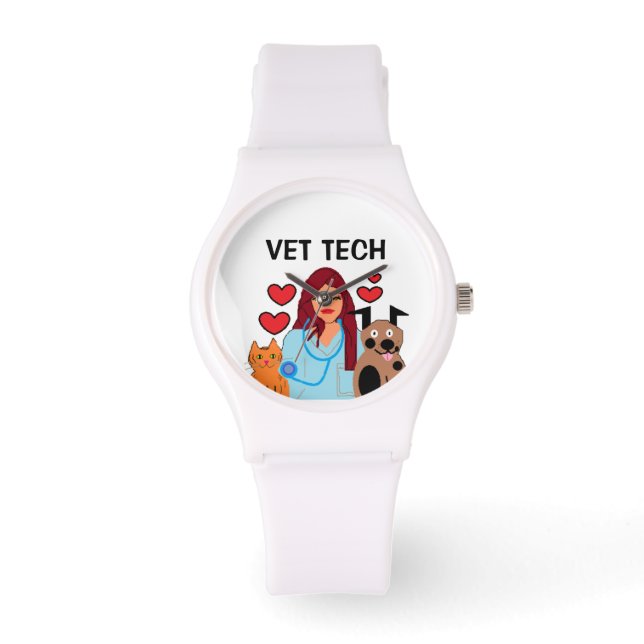 VET TECH WATCH ARMBANDSUR (Framsida)