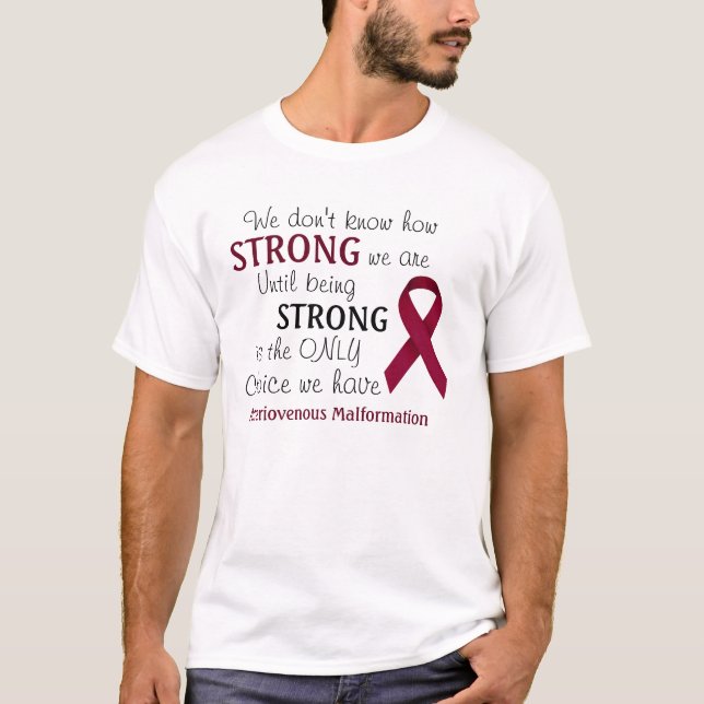 "Vet vi inte" den Arteriovenous Tee (Framsida)