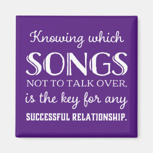 Vet vilka sång som inte ska prata om det magnet