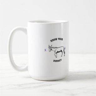 veta din donkey kaffemugg