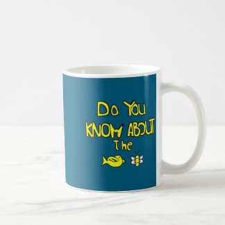 Veta om djur fågel bin kaffemugg
