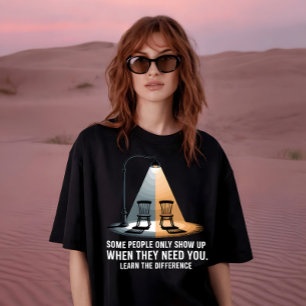 Veta skillnaden Citat Mental hälsa T-shirt