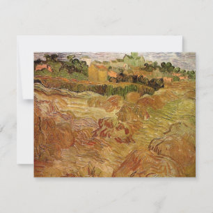 Vete fält med Auvers av Vincent van Gogh