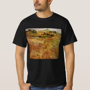 Vete fält med Auvers av Vincent van Gogh T Shirt