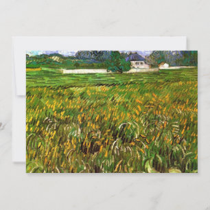 Vete fält vid Auvers av Vincent van Gogh