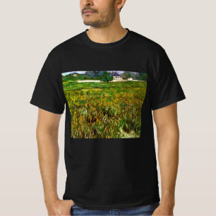 Vete fält vid Auvers av Vincent van Gogh T Shirt