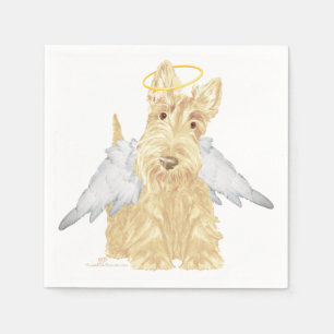 Vete Scottie Ängel Pappersservett