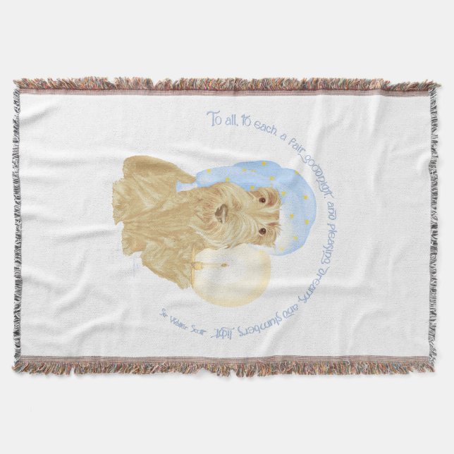 Vete Scottie Godnatt Mysfilt (Framsidan)