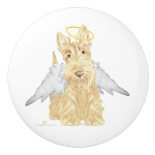 Vete Scottish Terrier Ängel Knopp