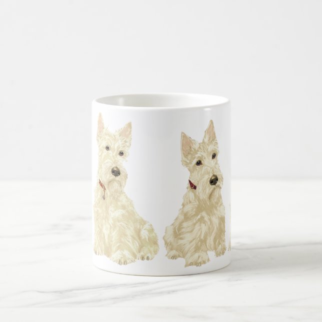 Vete Scottish Terrier Mugg (Center)