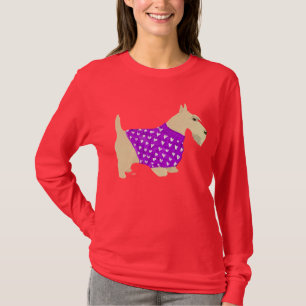 Vete skotsk terrier-svärm tee shirt