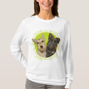 Vete & Svarta Skotska Terrier T-shirt