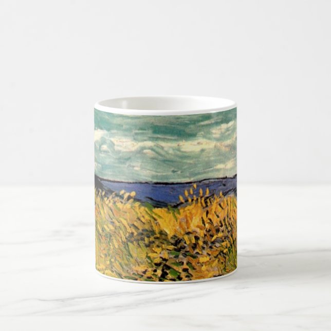 Veteåker med kornblommor av Vincent van Gogh Kaffemugg (Center)