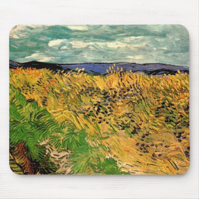 Veteåker med kornblommor av Vincent van Gogh Musmatta (Framsidan)