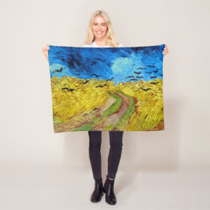 Veteält med kråkor, Van Gogh Fleecefilt