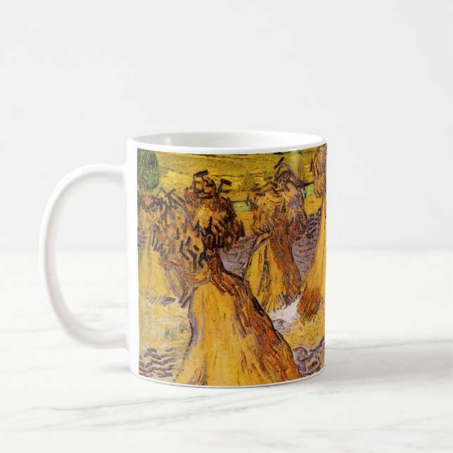 Veteax av Vincent van Gogh Kaffemugg (Vänster)