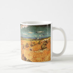 Veteax med skördetagare av Vincent van Gogh Kaffemugg