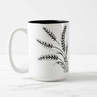 Veteax Mug – Rustik Coffee Cup för Bondgård Två-Tonad Mugg