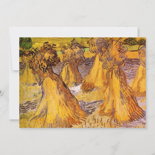 Veteblad av Vincent van Gogh (Framsida)